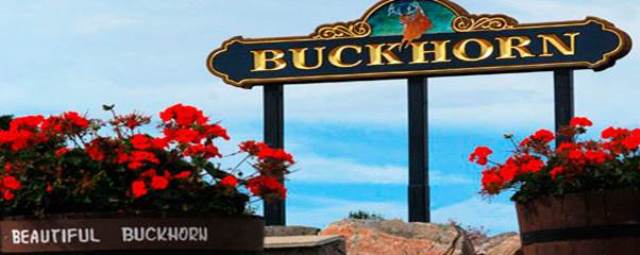 Buckhorn welcome sign 