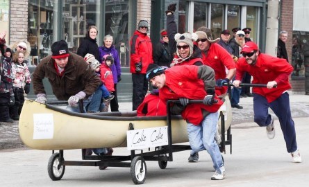 Photo of Participants in the Polar Paddle Event