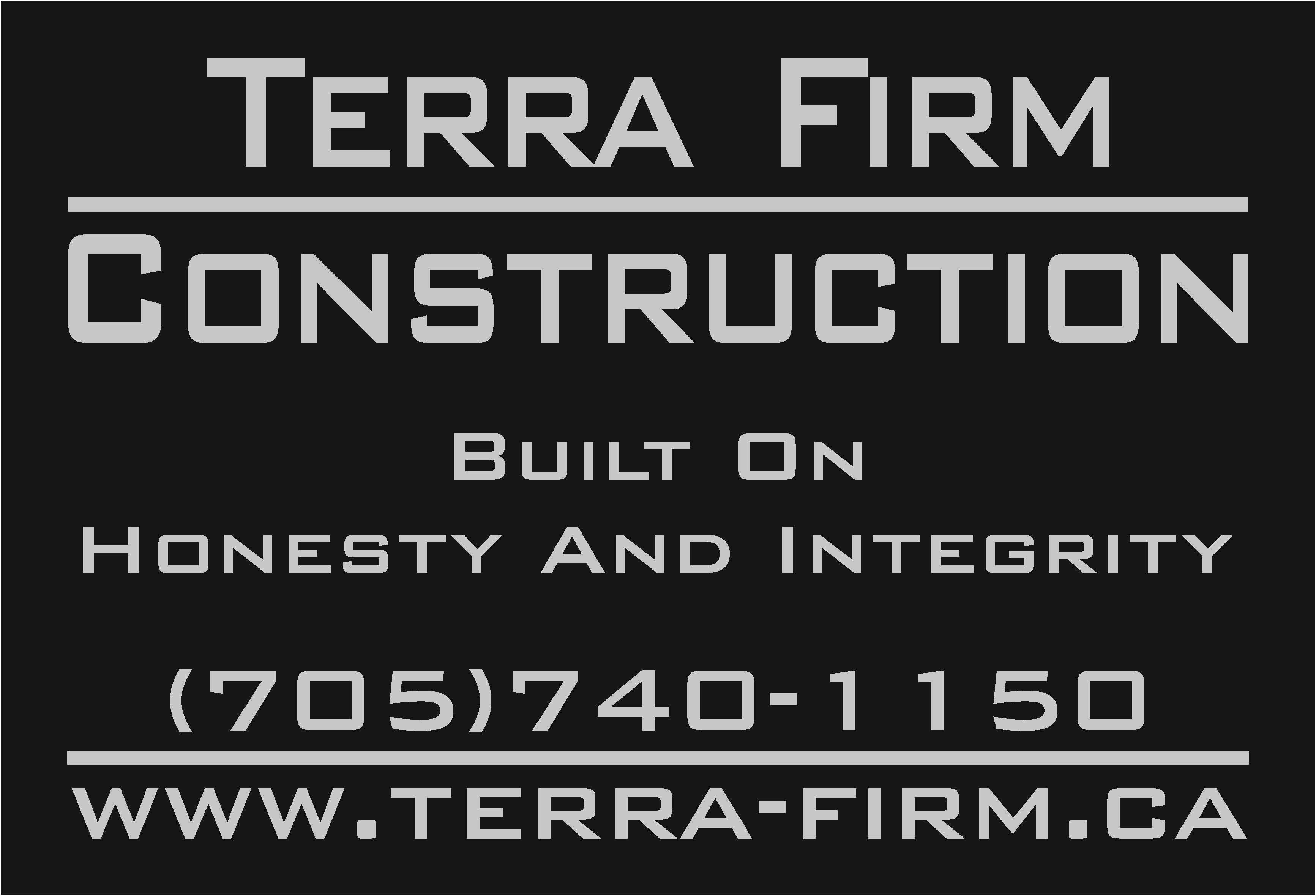 Terra Firm Construction Logo