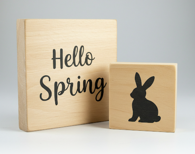 Hello Spring Sign Set